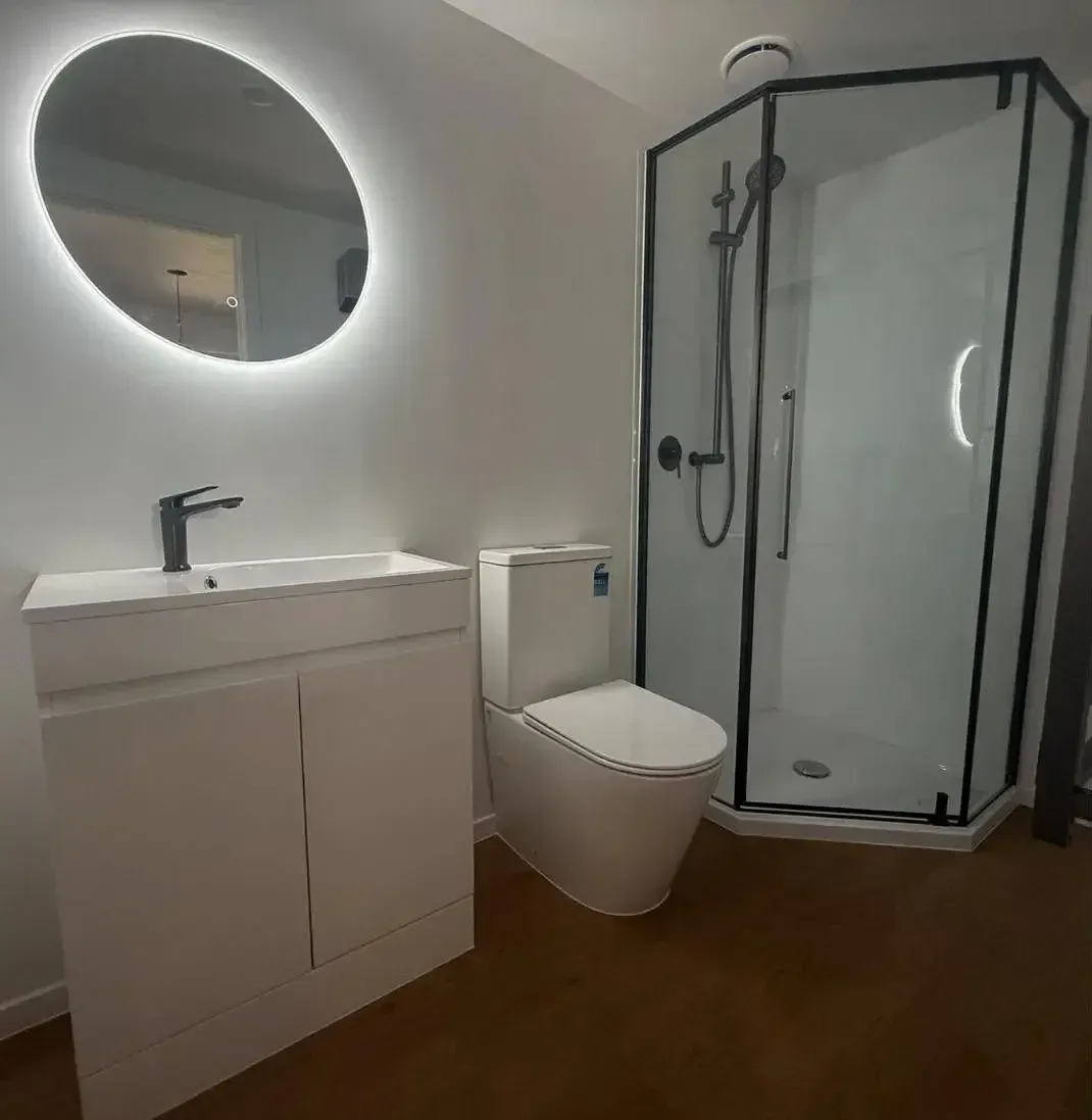 Bathroom renovation in progress - Plumb-D Tec Auckland