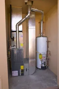 Hot water cylinder installation