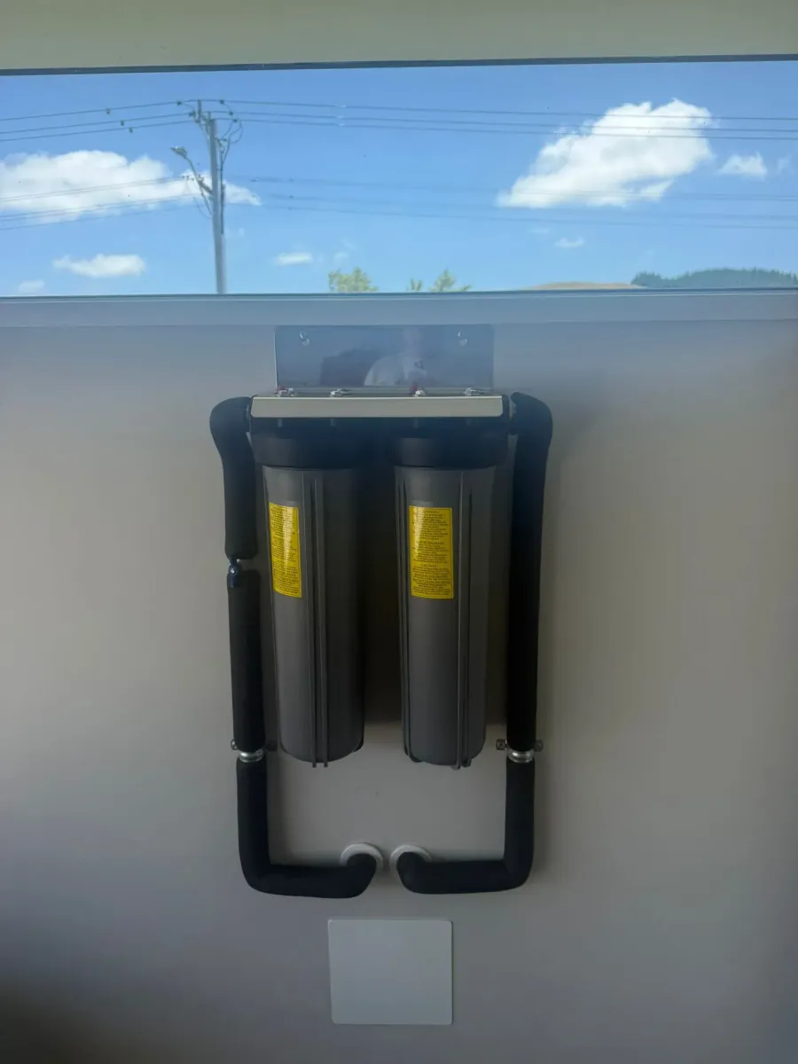 Water filtration system installation by Plumb-D Tec